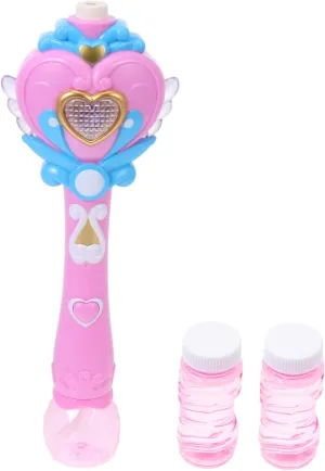 Fairy Electric Bubble Machine Portable Design for Role Play Party Games Boys and Girls undesirable Light-up 