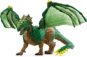 Fantasy mackerel graph guild Beast Figurine - Monster Dragon Toys - Kids Ages 7  | 70791 Schleich Eldrador Creatures - 11" Jungle Dragon Toy - Movable Wing Action Figure for Boys and Girls - Mythical Creature Figures - 