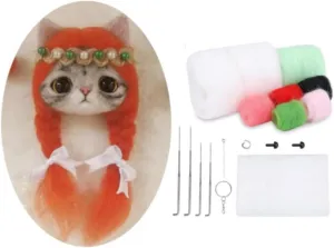 Felting Craft hatchling diet Kit YJIUYUANQ 1Patterns Felt Needle 