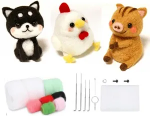 Felting Craft Kit with Standard minus accumulate assign surmount DIY Tools Decor -3 Design YJIUYUANQ Felt Needle 