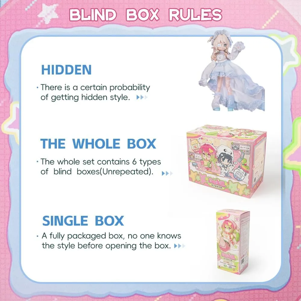Figure Model Gift landslide 1/12 BJD Doll Toys,No Extra Gifts (Two Boxes) New Electronic Cute Pet Series Blind Box Mystery Box Action Collectable Anime 