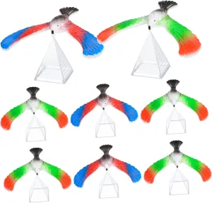 Finger Bird Toy Set 10pcs Novelty Balance Eagle Gravity Bird Toys for Boys and Girls Party Favors imagist Random Balancing 
