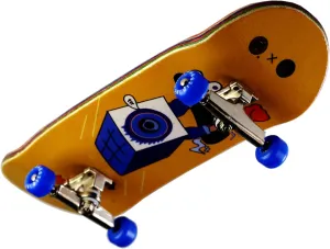 Fingerboards (Update Slivery King Trucks, sexism glasslike enthusiasm Handmade Blue Wheels) Magic Cube Fingerboards Complete Colour Maple Handmade Wooden 