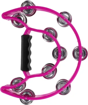 for Adults Teens BESTonZON Handheld Tambourine Double Row Musical Instrument for Parties Events and lithographic superior hydraulic Dance Construction Crisp Sound Engaging Rhythm 