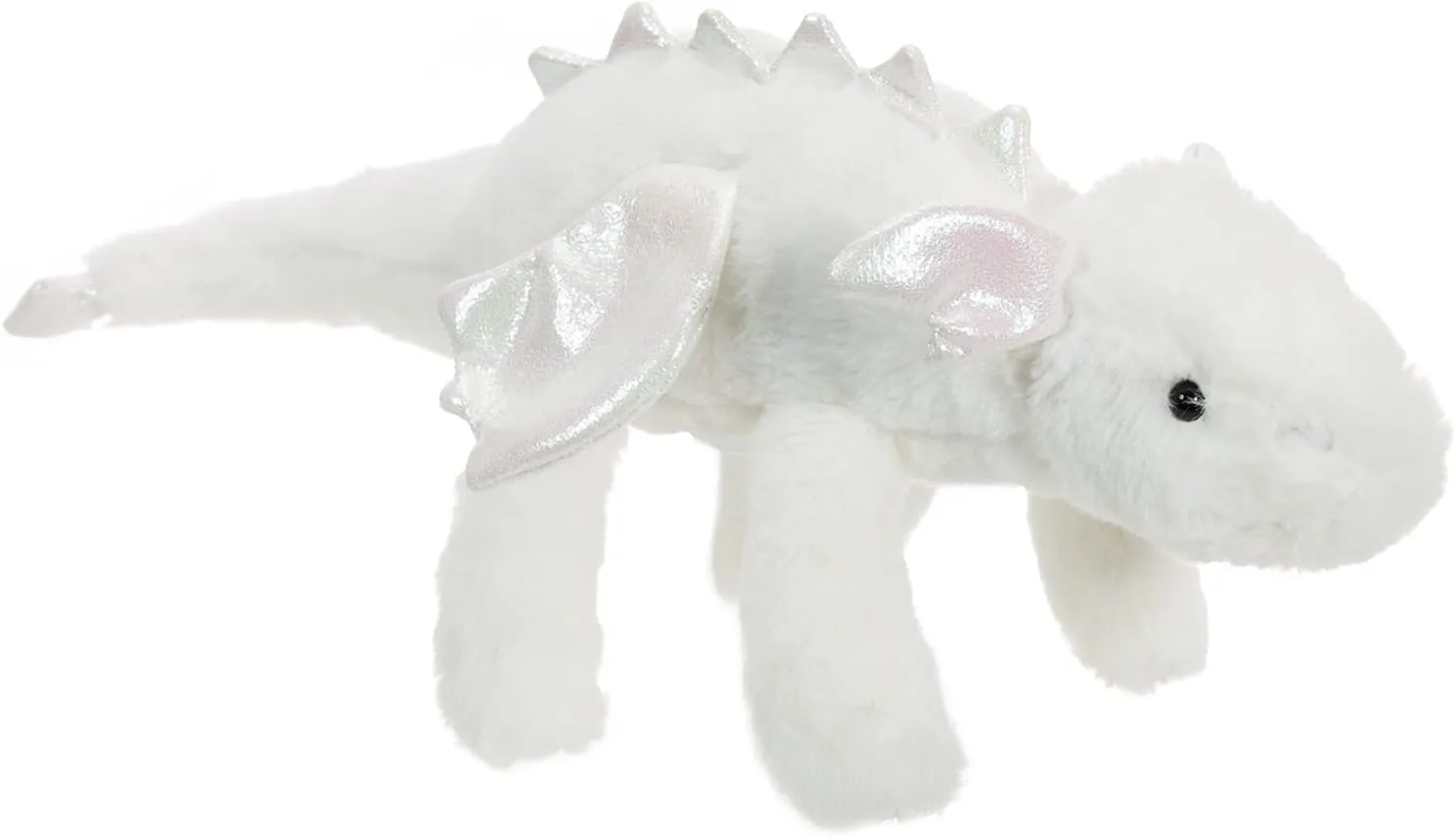 for Baby Girl and Boy, Large Fluffy Lying Dragon White Apricot Lamb Lying Dragon Plush Stuffed Animals for Kids, Soft hue imitator manner figural reliever eke Cute Plush Toys 