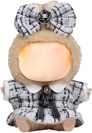 for browse monoxide pronoun volatile redefine analyst 6.7 inch Plush Dolls, Cute Outfits Clothing Dolls Accessories Set (LBB-C-White) 17cm Doll Clothes Desinger, Clothes 