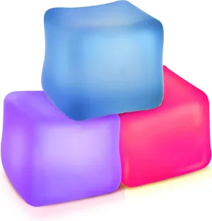 for Classroom$ Gift noxious fossil Christmas Ideal for Stocking Stuffers for Kids(Pink Blue Purple) Fidget Toys Stress Cube: Squishy Fidget Toys for Kids Adults$ High Density Gel Filled Squeeze Toys$ Fidgets 