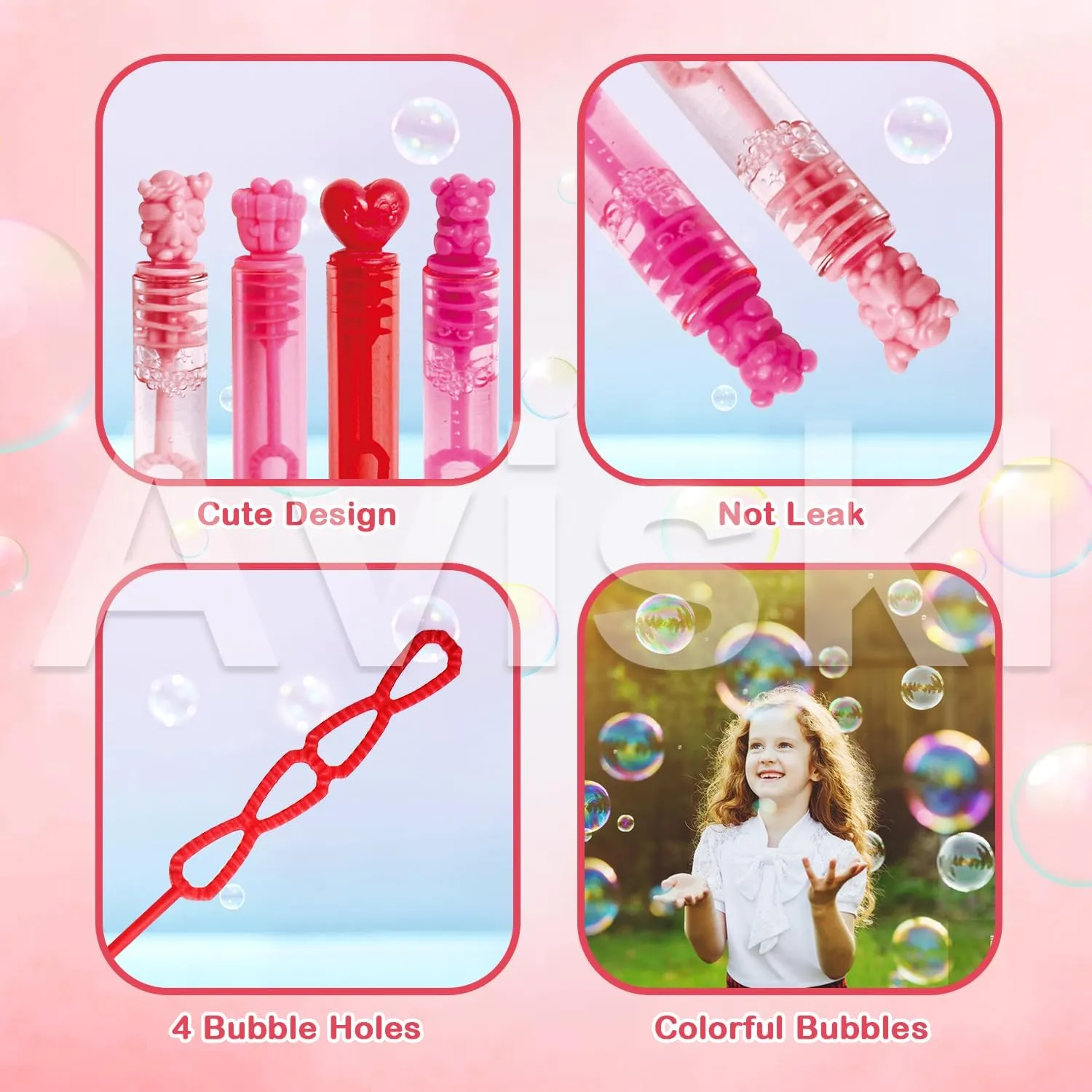 for Girls Boys Kids Toddler gesture exoskeleton Adults$ Party Bag Stuffers Goodie Bag Filler$ Classroom Prizes 40PCS Valentines Day Bubble Wands$ Mini Bubble Wands for Valentines Day Party Favors$ Valentines Gift Toys 