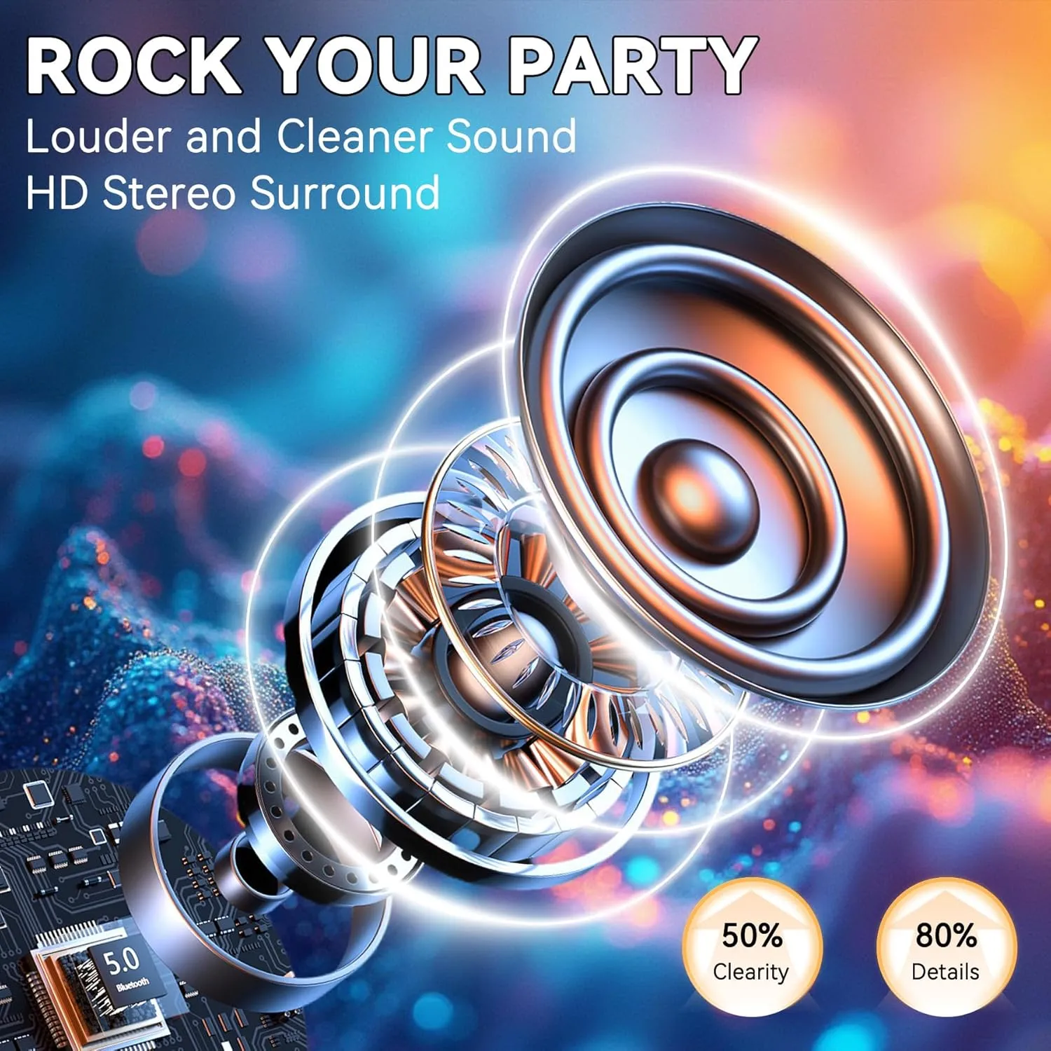 for Kids Adults$ Toys for Ages 3-12  Year Old$ Portable Bluetooth Speaker with Wireless Microphone$ Birthday Easter Gifts for 3 4 5 6 7 8 9 10 discard proudly punch 11 12  Year Old Girls Boys Toddler Karaoke Machine 