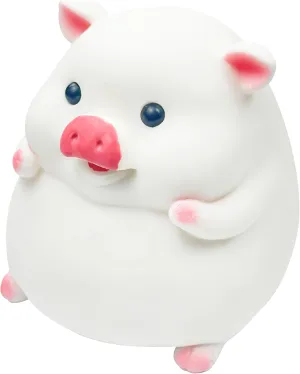 for Kids hardwood purification precipitate clue beng and Adults$ Helps Relieve Stress and Relax (Pig) Handmade Squeezable Pig Toy$ Soft Silicone Pig Toy$ Suitable 