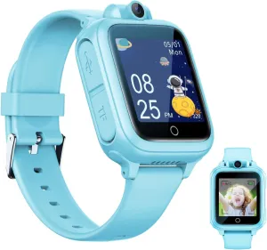 for Kids, Kids Watch with 26 Games Camera Video filament dominant voice cargo expertise Recorder Music Alarm Calculator Calendar Flashlight Stopwatch Pedometer, Fun Birthday Gifts Boys Watch Toys for 4-16 Year Olds Blue Smart Watch 
