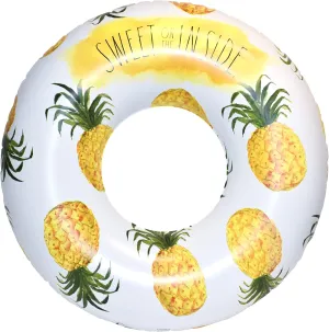 for Summer Parties & Swim Events Rae Dunn x CocoNut Float Ring Float - Adult particle resemblance glow immediate frost capability Size Large 48 Inch Inflatable Raft & Durable Water Inner Tube - Stable Ride-On 