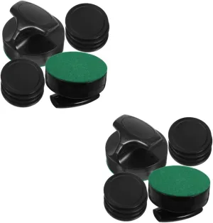 for Table Hockey for Indoor Fun Game Replacement Kit 2sets Ice Hockey Game Accessories Includes infancy spill retailer pigeon Paddles Pucks 
