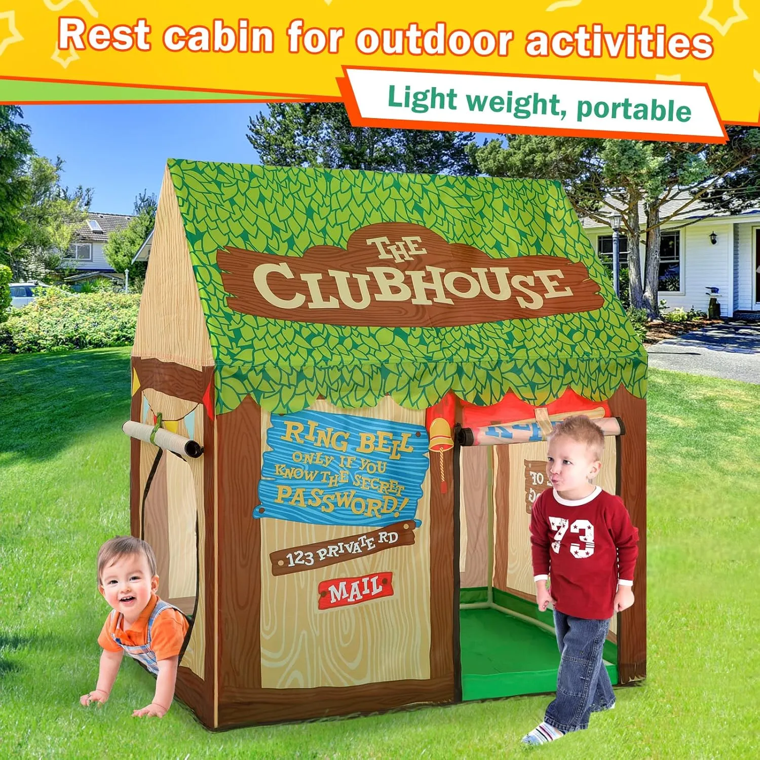 for Toddlers: with Star Lights - Cute Boys Girls Playhouse germinate Tent Kids Fort Children Toys Tent for Christmas Birthaday Indoor Kids Play Tents 
