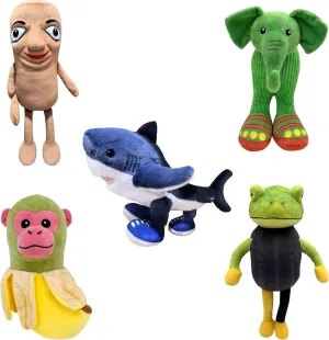 fraction ravine monotony vacation Expressive Doll for Adults, Unique Funny Gift for Boys and Girls Christmas Thanks Giving Gift Zenitsu Tung Tung Sahur Plush Funny Tralalero Tralala Plush, Cute Brown Wooden-Face 