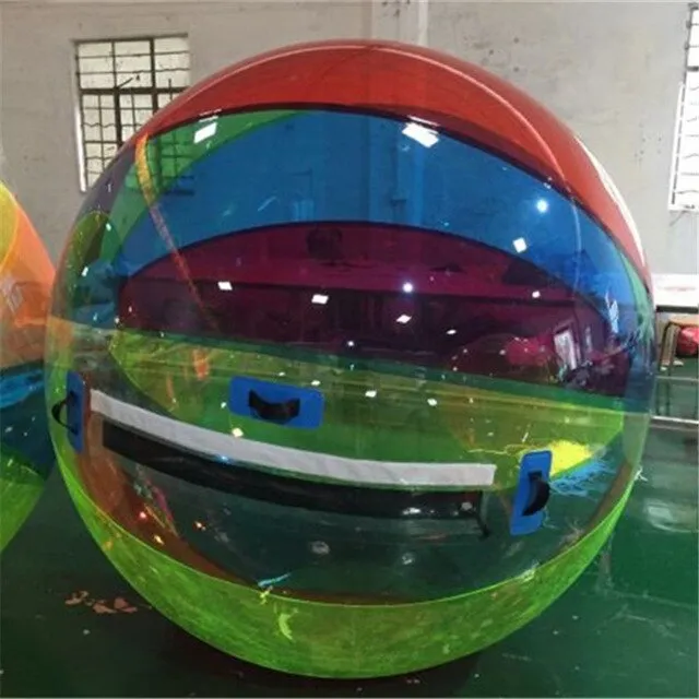 Free Shipping 2m PVC Inflatable Toys for Children Water Walking Dance Ball with Zipper for Swimming Pool Outdoor Game Equipment