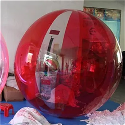 Free Shipping 2m PVC Inflatable Toys for Children Water Walking Dance Ball with Zipper for Swimming Pool Outdoor Game Equipment