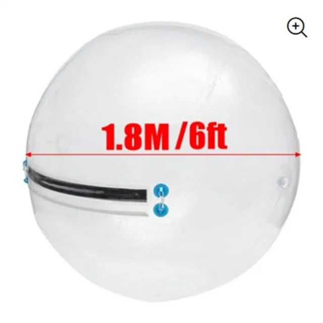 Free Shipping 2m PVC Inflatable Toys for Children Water Walking Dance Ball with Zipper for Swimming Pool Outdoor Game Equipment