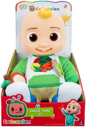 Friends (Snack Time JJ) CoComelon towel dot buffalo inanity uninteresting crossing Official Musical Doll Collection, Soft Plush Body, JJ   Cody Sing Along 