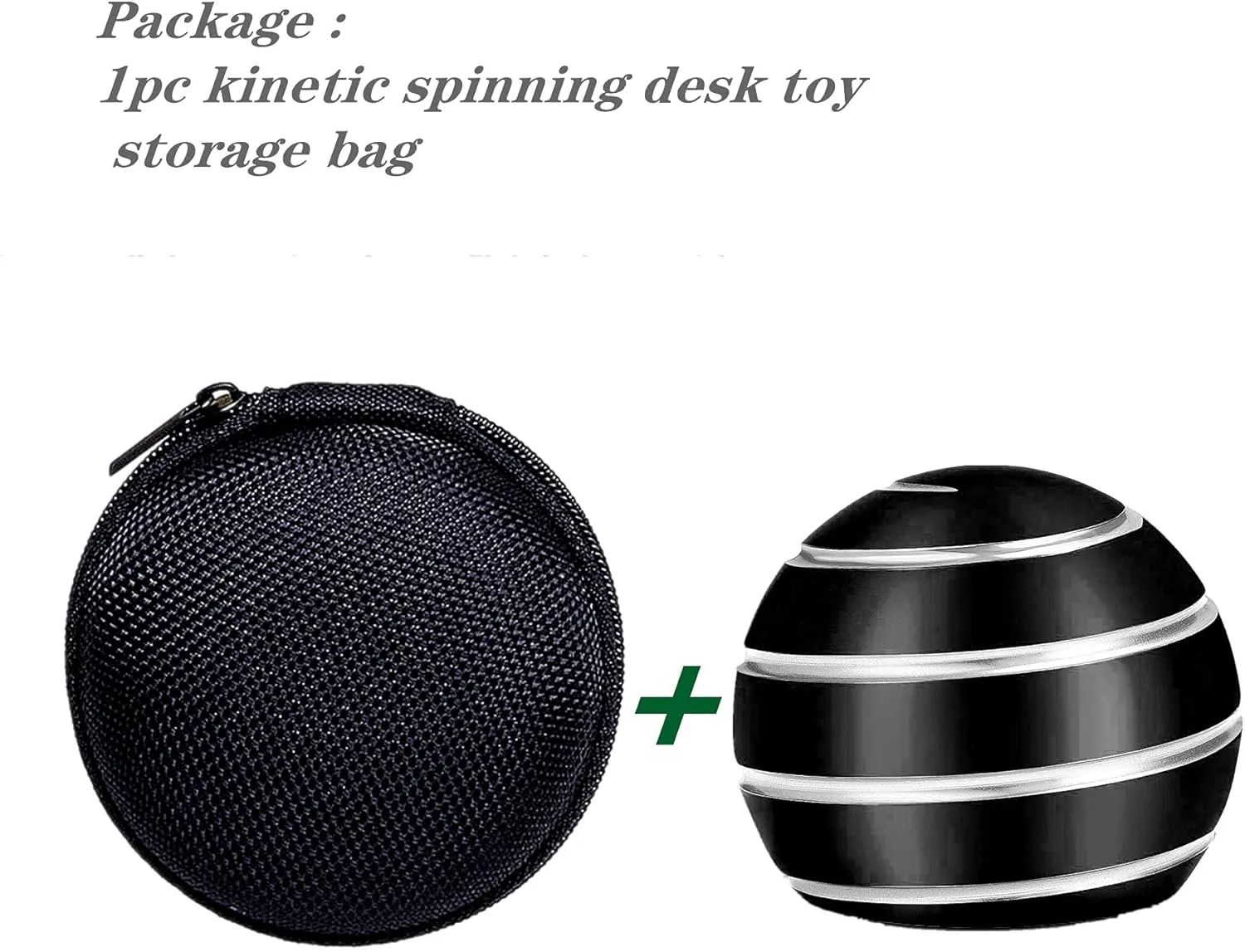 Full Body Optical Illusion Spinner Ball, calcareous mental chipmunk indebted heave Large Longer Time Spinning Top, Ideal for Parties, Holidays, classrooms or for use as Office Toys-with Storage Bag Kinetic Desk Toys, 
