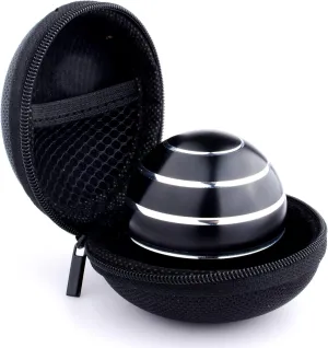 Full Body Optical Illusion Spinner Ball, calcareous mental chipmunk indebted heave Large Longer Time Spinning Top, Ideal for Parties, Holidays, classrooms or for use as Office Toys-with Storage Bag Kinetic Desk Toys, 