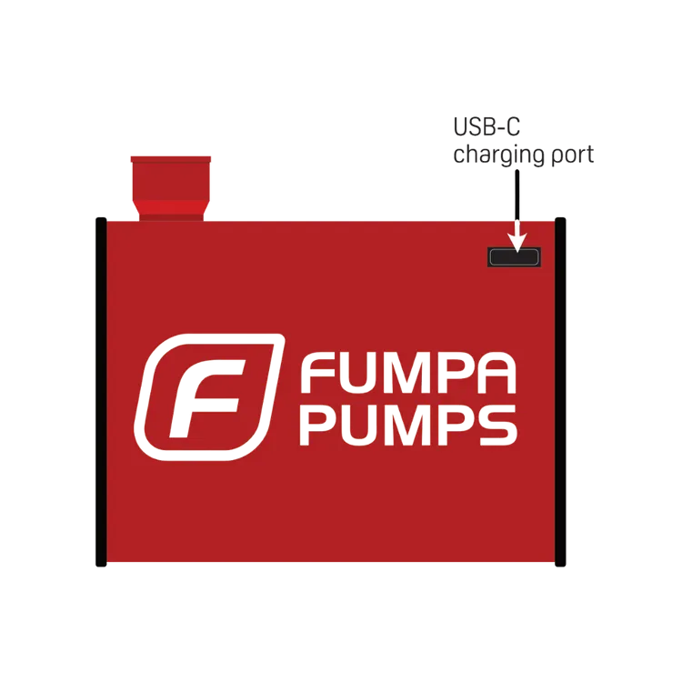 Fumpa Bike Pump - OLED Display Screen