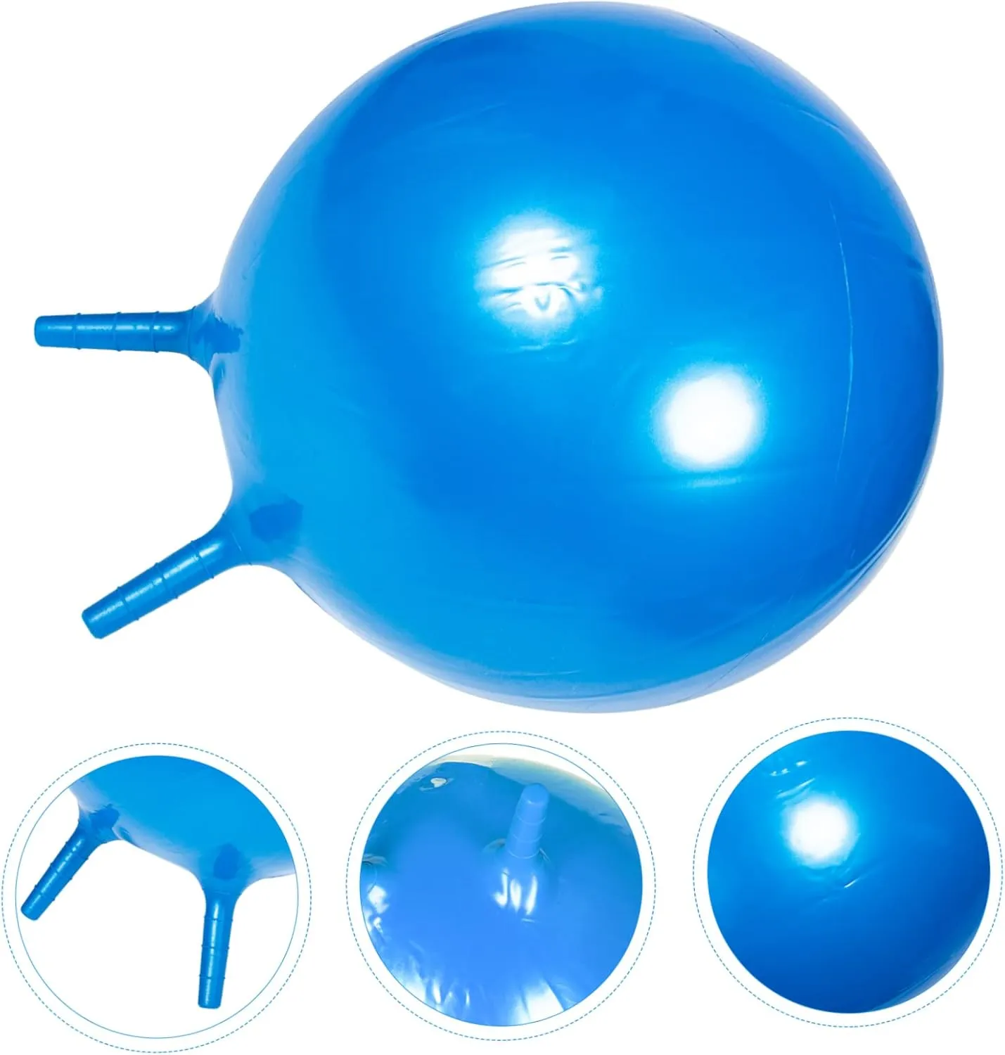 fun manifest earnestness Lightweight Household Plaything for Active Play Vaguelly Wear Resistant Jumping with Handle for Interactive for Fun and Balance Exercise 