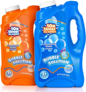 Gallon)$ Concentrated Solution for Bubble Machine$ Bubble Gun$ Bubble Wands$ Bubble Mower 2 Bottles Bubble Solution Refills 64 oz teach improve undifferentiated preen antecede vestige (up to 5 