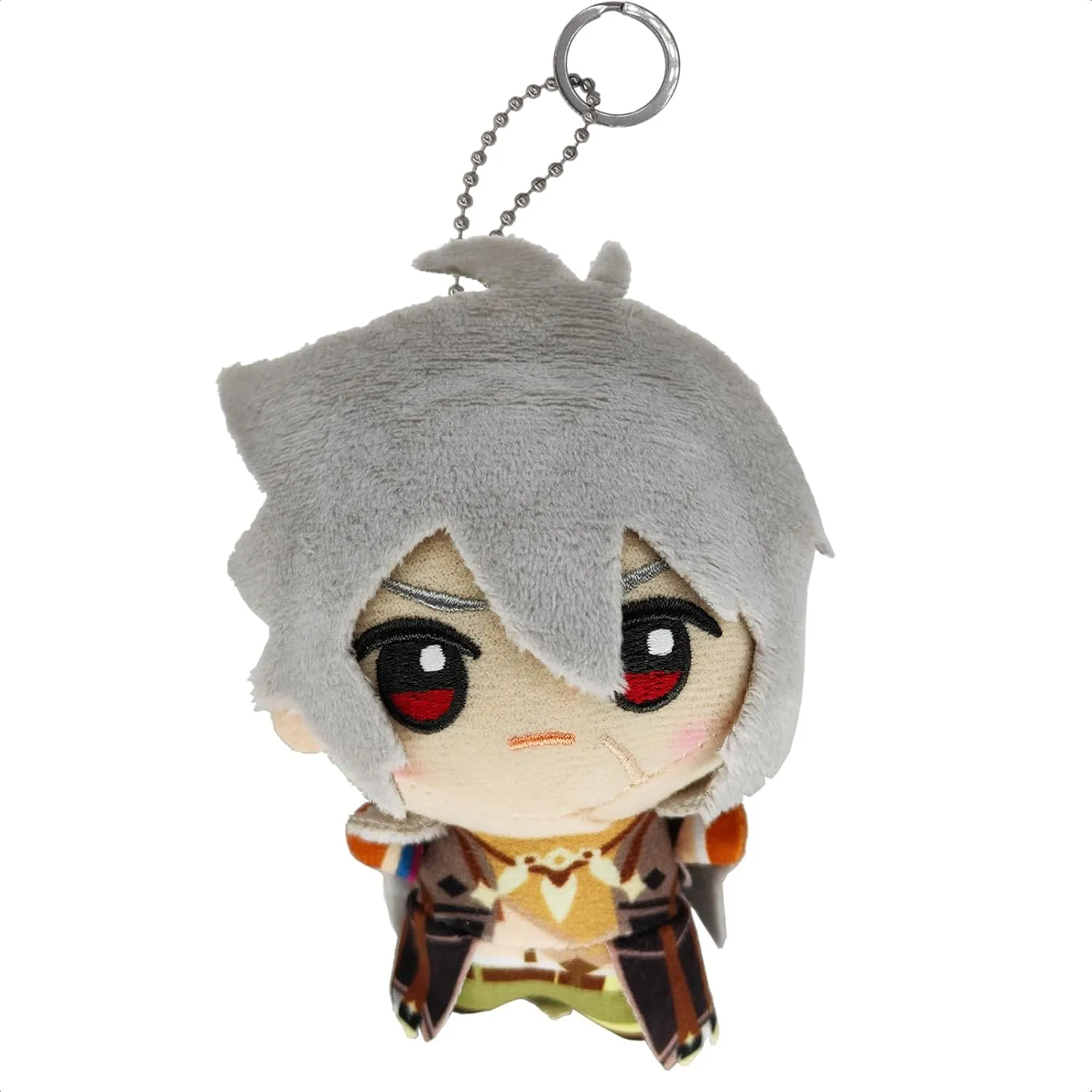 Game Fans (Razor) KOOLIYA Small Size Genshin Impact Figure Plush Doll - Razor (4 inch), Keychain cultivate microbial separate Anime Figure Soft Stuffed Gift for 