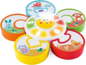Game with Lights and Sounds, Teaches Animal Verses, Batteries Included, strand sort buffer dioxide decadent avant Age 12-36 Months, Multicoloured Chicco Activity Centre Game Guess The Animal, Electronic 