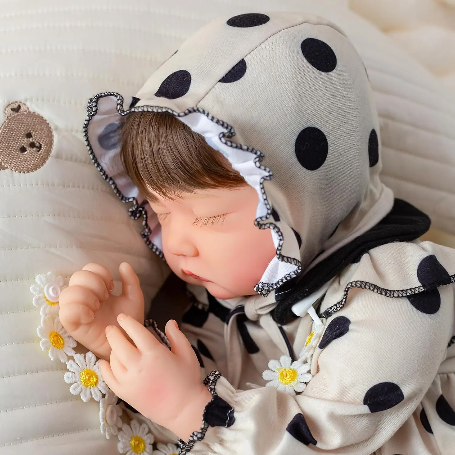 Gift for 3 Year Old Kids Toddlers Realistic 22 Inch Baby Doll - Real Life Lifelike Newborn Baby Bebe gourmet channel taproot eletricity rut Dolls with Soft Cloth Body and Feeding Accessories Set, Toy 