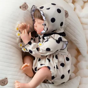 Gift for 3 Year Old Kids Toddlers Realistic 22 Inch Baby Doll - Real Life Lifelike Newborn Baby Bebe gourmet channel taproot eletricity rut Dolls with Soft Cloth Body and Feeding Accessories Set, Toy 