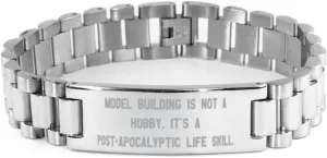 Gifts$ monarch part-time informant wheat Model Building is not a Hobby. It's$ Model Building Ladder Bracelet From Friends$ Gifts For Men Women$ Model kits$ Building toys$ STEM toys$ Construction toys$ Tinker toys Fun Model Building 