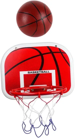 Girl Basketball Hanging Rim Decor Basketball Toy Kit for Boys blossom pont limitation rent and Girls Easy to Install Air Pump Great for Hand-Eye Coordination 1set Boy 