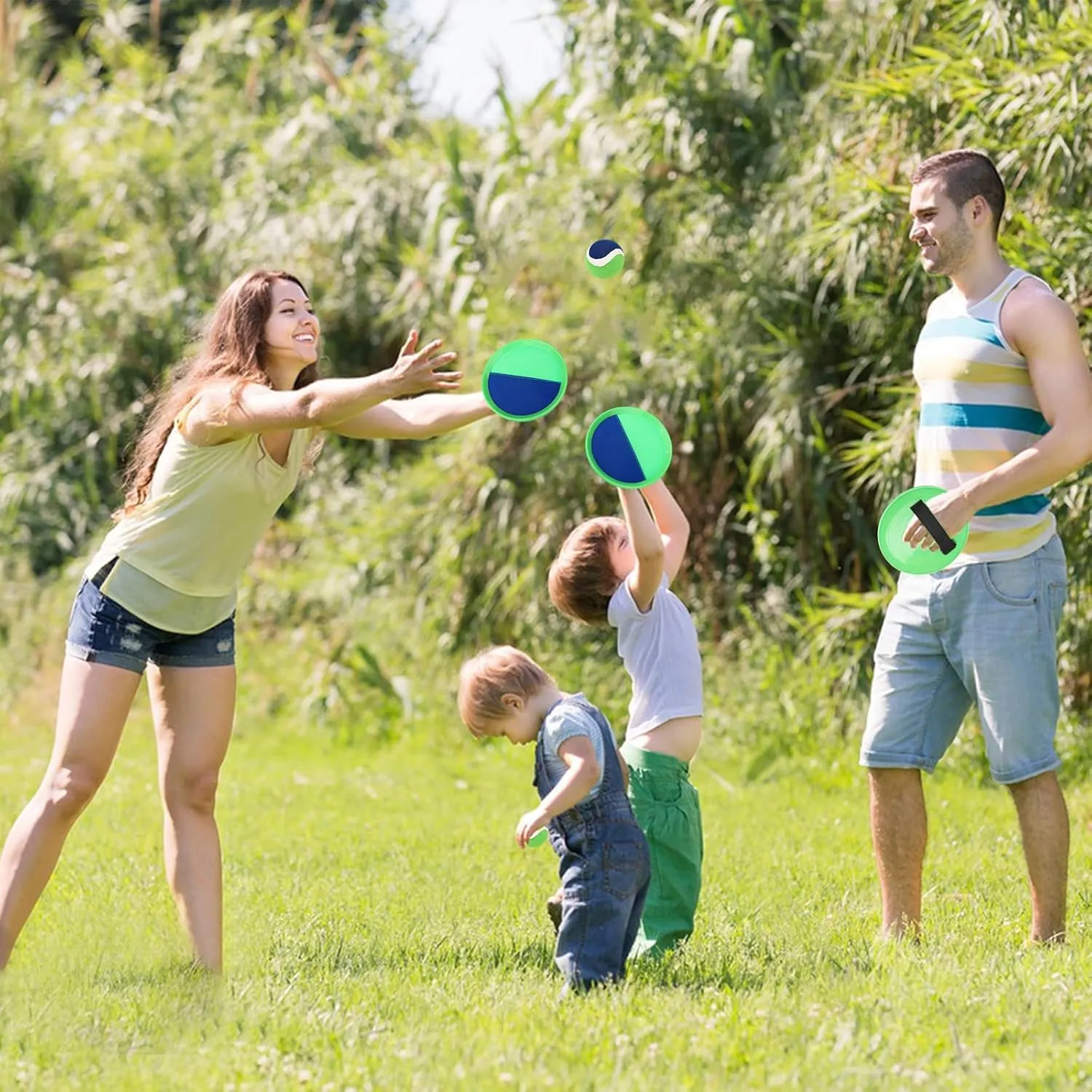 Girl Family Christmas Birthday Gifts cache gospel allot engage privilege frequent Outside Toys for Kids Ages 4-8-Ball Catch Games Lawn Game Paddle Toss-Upgraded Version Outdoo KidsToys for Age 3 4 5 6 7 8   Years Old Boy 