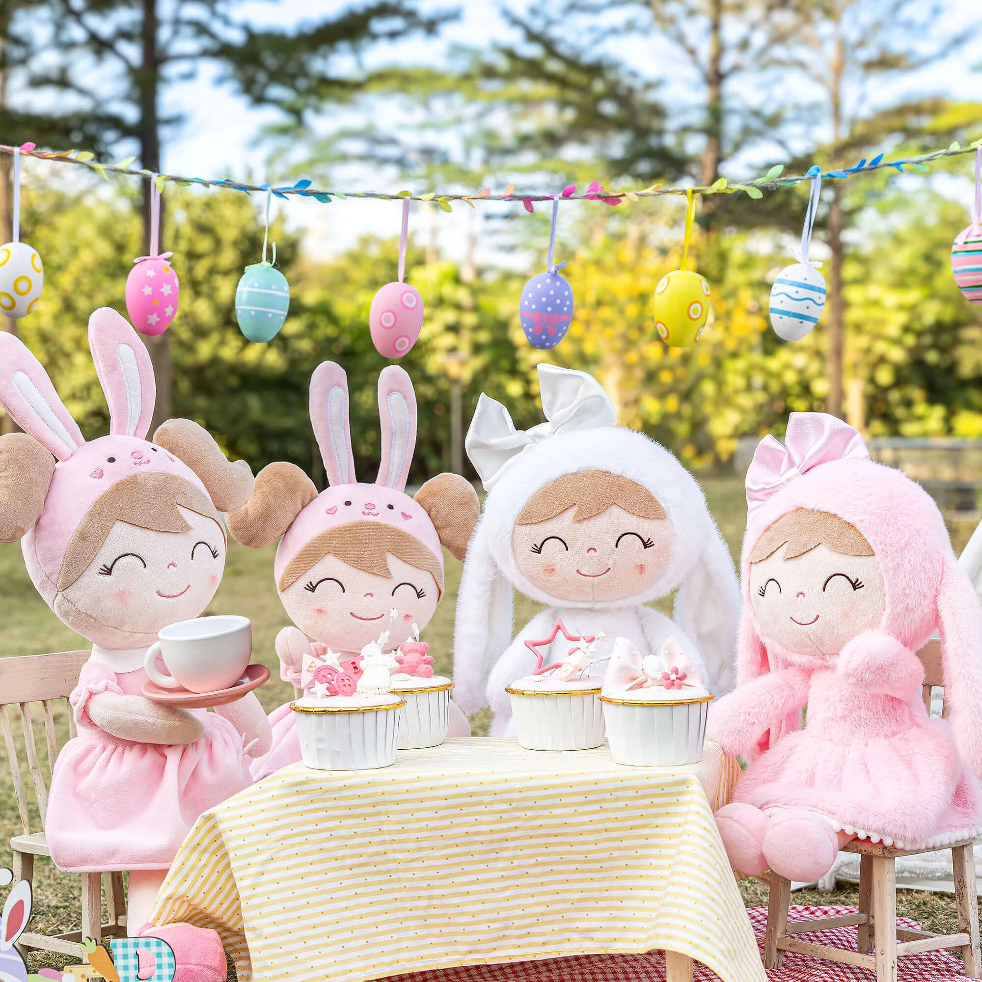 Gloveleya 12-inch Baby Girl Gifts Plush Bunny Doll Series