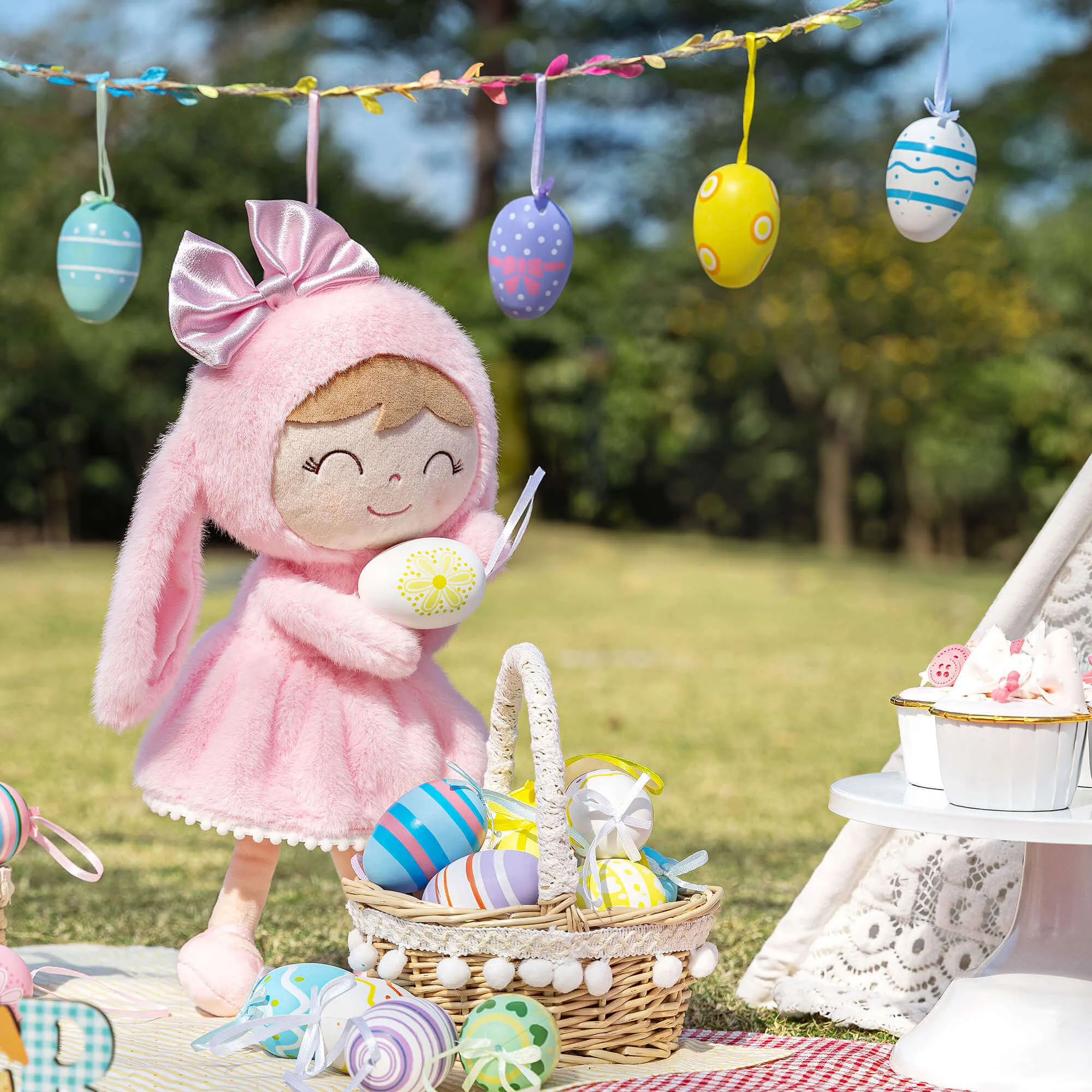 Gloveleya 12-inch Baby Girl Gifts Plush Bunny Doll Series