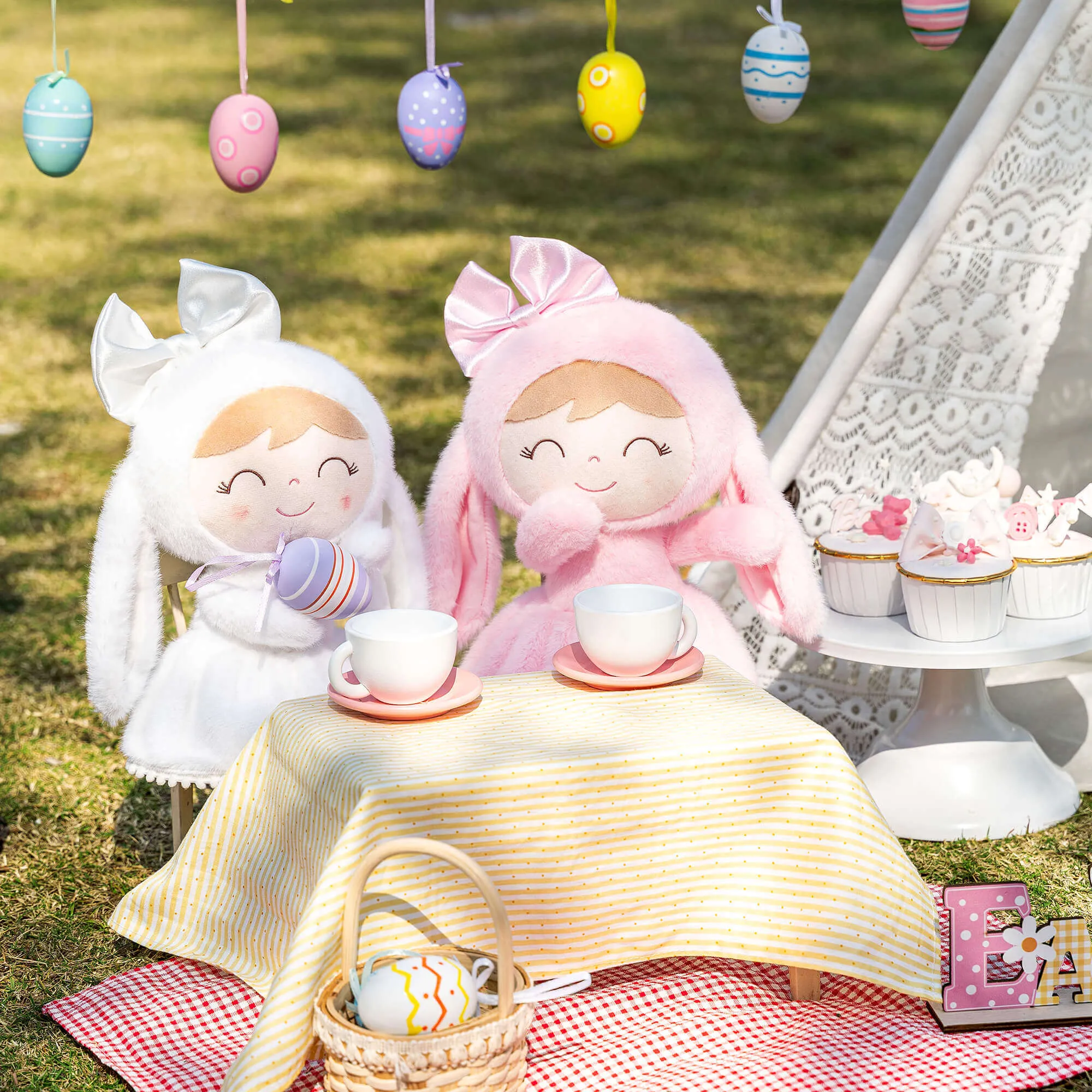 Gloveleya 12-inch Baby Girl Gifts Plush Bunny Doll Series