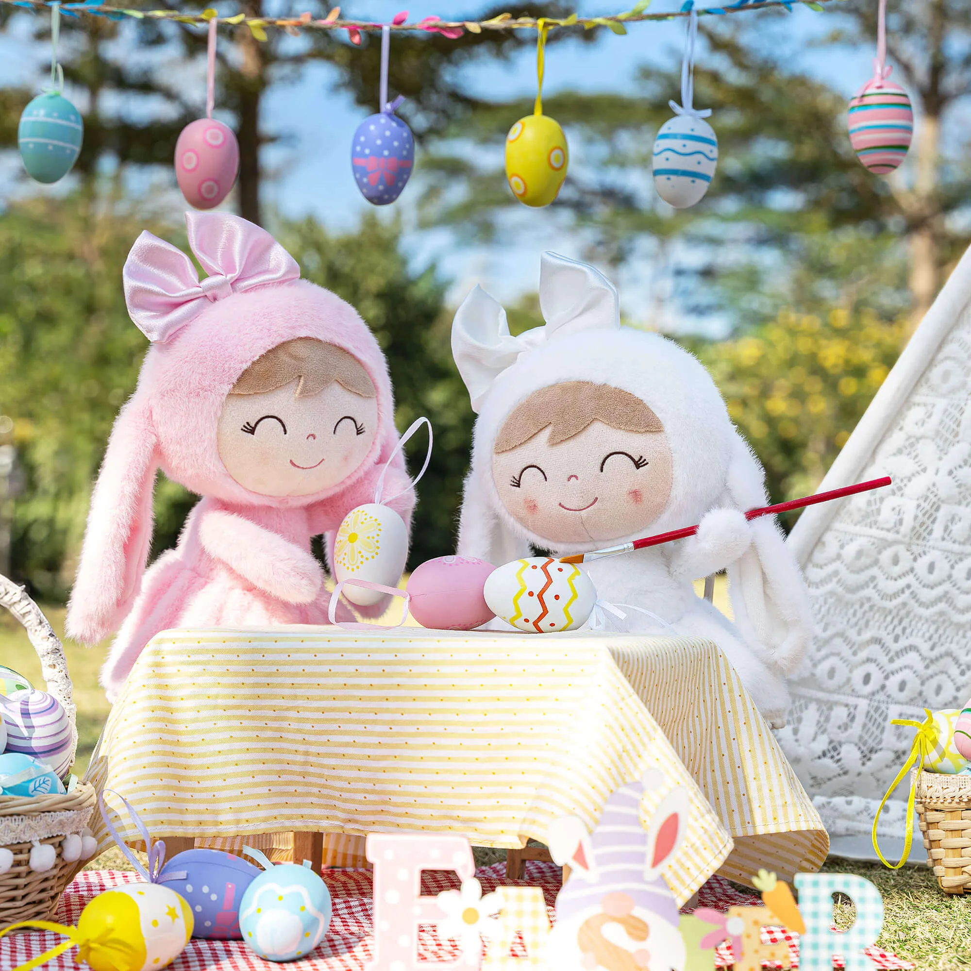 Gloveleya 12-inch Baby Girl Gifts Plush Bunny Doll Series