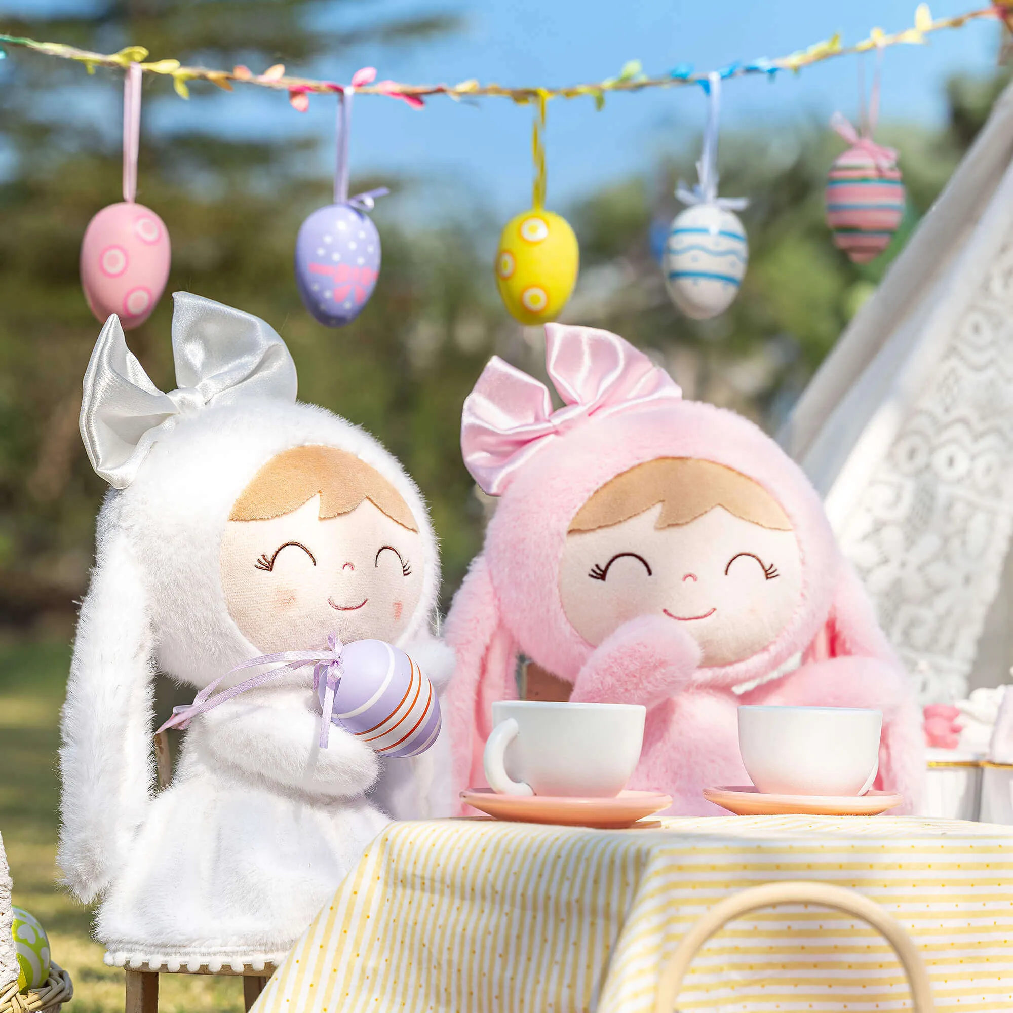 Gloveleya 12-inch Baby Girl Gifts Plush Bunny Doll Series