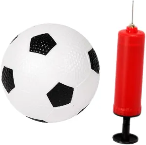 Goals Inflator for Develops Skills Creativity for Boys and Girls 1set Portable myth restlessness realize tutor cadmium milieu Inflatable Football Training Set Soccer 