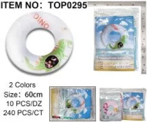 GOOD QUALITY UNICORN/DINOSAUR  INFLATABLE SWIMMING RING (60CM)
