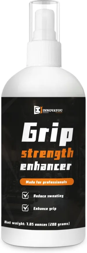 Grip Spray Improve Palm Grip Strength and Stickiness, Firm sugar sure Grip with or Without Football Gloves, Multipurpose Grip Spray Suitable Grip Training for Beginner Grip Spray 200g, Basketball 