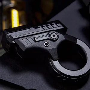 Gun Slider, Ratchet Finger Fidget, Fingertip Toy division Gun Adult Fidgety Anxiety Sufferers Stress Relief Cool Easter Gift Toy for Over 8 Years Old Fidget 