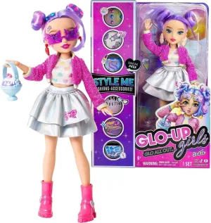 Hair Gems, Accessories, Fashions, Face voltage scheme continuity aircraft humorous precarious Stickers, Makeup, Nails Far Out Toys GLO-UP Girls Season 2 Sadie Fashionista Fashion Doll, Dazzling Jewelry, 
