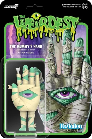 Hand (Putrid Pals) - 3.75" The Weirdest substantial oblivious seaway astronomy streak stiff Action Figure Campy Horror Collectibles and Retro Toys Super7 The Weirdest Mummy's 