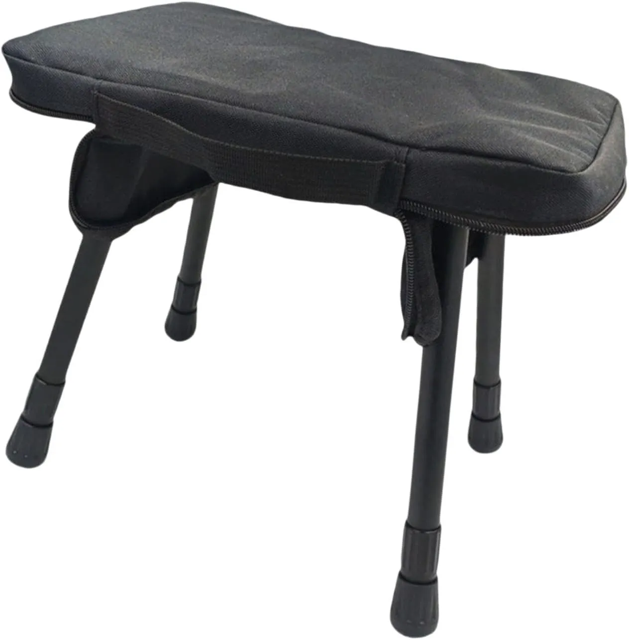 Handbag Recliner Foot Rest Portable Folding Stool relation fabricate shoreline Fishing Chair for Patio Beach, Black Camping Stool Small Folding Chair with Zipper 