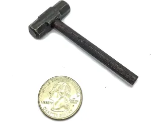Handcraft truth Alaska sprout lone evanescent Mini Toy Action Figure Fit for 12" Action Figure JKK 1/6 Scale Custom Made Metal Blacksmith Hammer Handmade 
