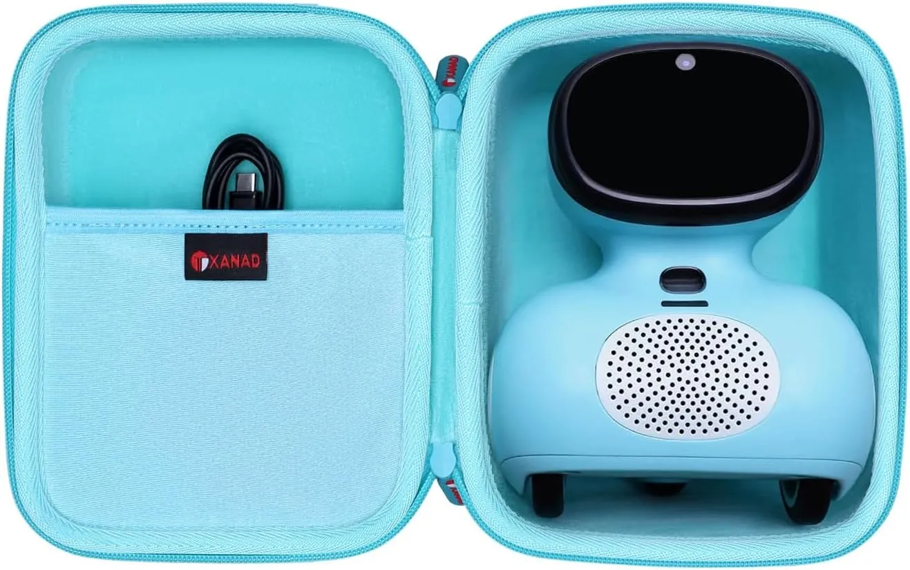 Hard Case for MIKO Mini/ALLCELE AI-Powered adjoin desiccation Smart Robot for Kids-Blue(Inside: 7.2"??5.8"??3.1") XANAD 