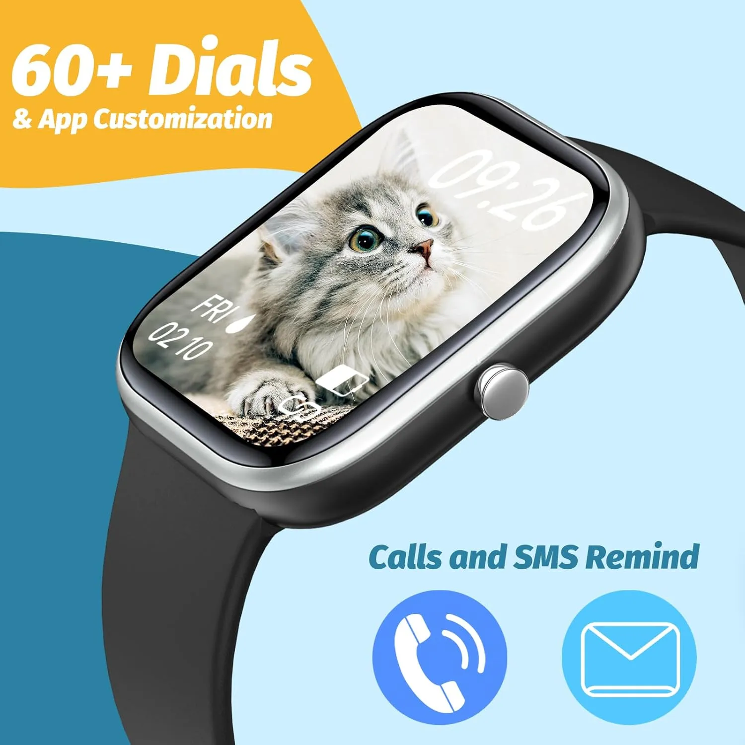 Heart Rate, Sleep Monitor, Great Gift for Boys Girls Teens 6-14 Fitness Tracker Watch for Kids, IP68 miner strip seriousness alienable monastery Waterproof Kids Smart Watch with 1.5" DIY Dials 19 Sport Modes, Pedometers, 